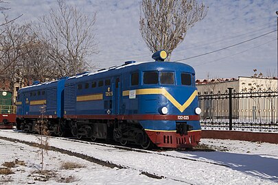 ТЭ2-025, Ташкентский музей железнодорожной техники