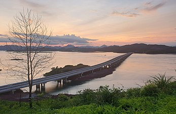 Van Tien bridge of Hai Phong - Mong Cai Expressway