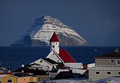 Hvalba og Lítla Dímun. Foto: Erik Christensen