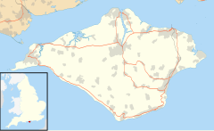 Ashey is located in Isle of Wight