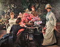 Julius LeBlanc Stewart, Spring Flowers, (1890)