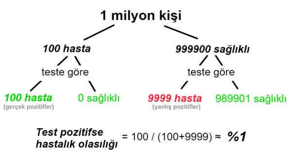 Temel oran safsatası için problem diagramı