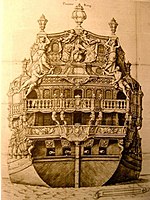 À la fin des années 1660, les arsenaux ont acquis assez d'expérience pour construire les premiers trois-ponts de plus de 100 canons, comme le Dauphin Royal.