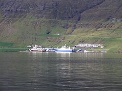 Ánir and Norðhavn Port in 2011