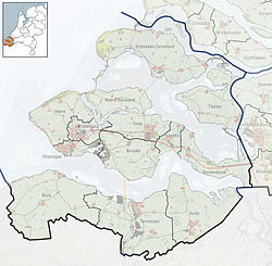 Reuzenhoek is located in Zeeland