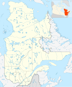 Listuguj is located in Quebec