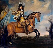 Retrato equestre de Carl Wrangel 1652 Palácio de Skokloster