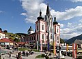 Mariazell Basilica in Austria has a famous statue called the "Great Mother Mary of Austria".