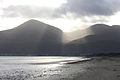 Slieve Commedagh (right) viewed from Murlough Beach
