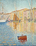 Paul Signac, La boya roja (1888).