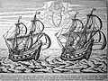 Az 1594-es expedíció hajói