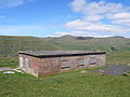 Britisk ruin fra 2. verdenskrig på Færøerne ved Eggjarnar