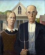 American Gothic (1930) Art Institute of Chicago