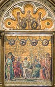 Принстонский университет, Александр Холл, аудитория. Триптих «Истории Гомера», левое панно с ахейцами, 1894