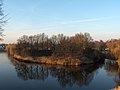 Kehlseite eines Ravelin der Festung Hulst (Niederlande) vom Hauptwall aus gesehen, Anfang des 17. Jh.