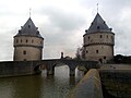 The Broel towers and Broel Bridge [nl]