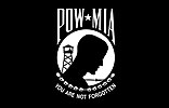 Flag of the National League of Families POW/MIA