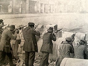 Barikády spartakovců, rok 1919