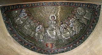 Mosaico romano de la capilla