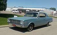 1966 Canadian Valiant Custom 200 2-door hardtop