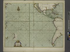 Zemljevid Tihega oceana med evropskim raziskovanjem, približno 1702–1707
