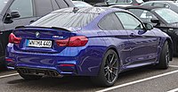 BMW M4 CS Heck mit charakteristischer Spoilerlippe