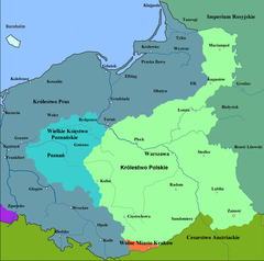 Mapa Królestwa Polskiego