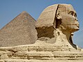 Sphinx dan Piramida Giza, lambang abadi peradaban Mesir Kuno sejak zaman purba.