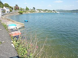 The cove of Camfrout on the estuary of the Élorn