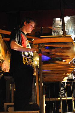 Stepa DJ-keikalla Oulussa syyskuussa 2009.