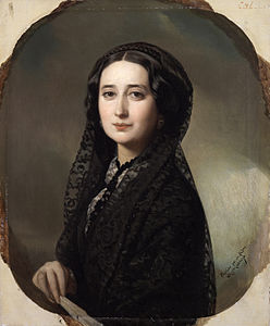 Retrato de Carolina Coronado (c.1855)