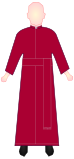 Canon (cassock colour may vary)