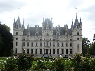 Château de Challain-la-Potherie, de René Hodé (1847-1854).