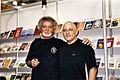 На Сајму књига са Добрицом Ерићем, 2004. године