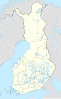 オウルの位置（フィンランド内）