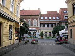 Keszthely town centre
