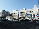 札幌駅南口と札幌駅バスターミナル（2011年3月）