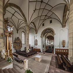 Innenraum von St. Burkard (Würzburg, Deutschland) (von Daniel Vorndran)