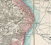 Mapa z 1839 r.