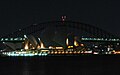 Sydney Harbour Bridge and Opera House were darkened during Earth Hour 2007