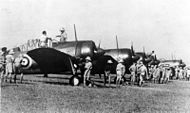 A szigeten állomásozó vadászgépek között sok elavultnak számító Brewster F2A Buffalo is volt, amelyek nem voltak ellenfelek a modern japán gépeknek