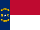 Flag of North Carolina (March 1885 – June 24, 1991)