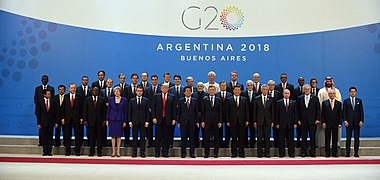 11.ª Cumbre del G20 en Buenos Aires, Argentina.