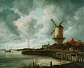 Якоб ван Рейсдал, «Вітряк у Вейк-бей-Дюрстеде», 1670