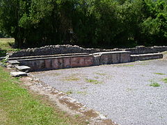 La piscine des thermes du nord.