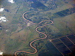 Меандри річки Кауто