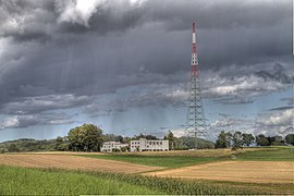 Vue de l'émetteur de Sottens.