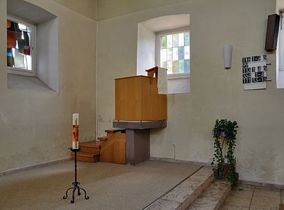 Igreja evangélica em Lörrach, Alemanha.