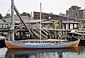 На верфі Museumsøen будуються повномасштабні реконструкції оригінальних кораблів.