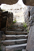 Amberd stairs within ruins